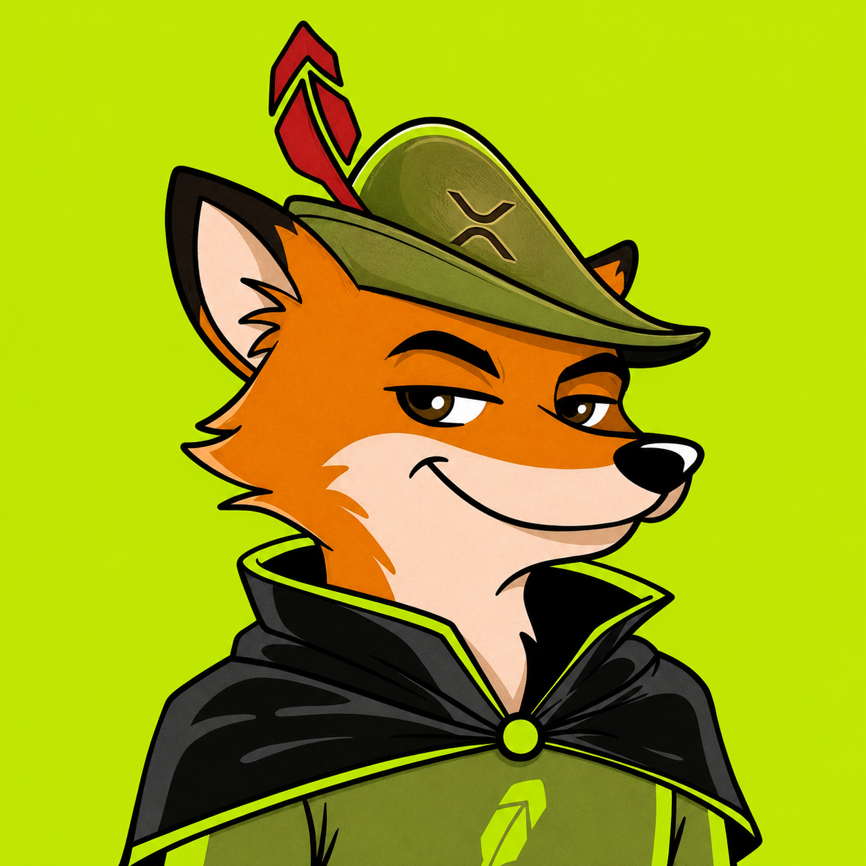 $HOOD fox mascot